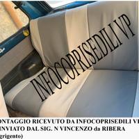 FIAT PANDA 4X4 COPRISEDILI COMPLETI “LineaBicolore