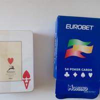 carte da poker Modiano per Eurobet