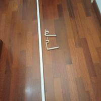 Bastone tenda ikea con accessori 