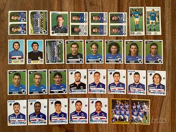 Lotto 105 figurine calciatori panini Sampdoria