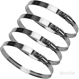 Fascette Stringi tubo Metalliche per Condotti