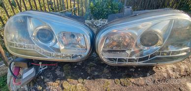 vw golf 4 fari lenticolari  exeon 