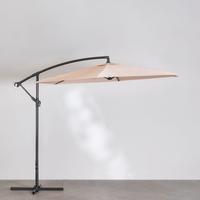 OMBRELLONE DECENTRATO COLORE BEIGE DIAMETRO 300 CM