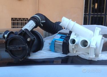 Pompa di scarica nuova+1usata buona+motore