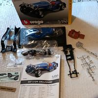 Modellino Bugatti burago 1/24 tupe 55