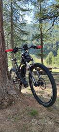 e-bike bianchi E Jam FS biammortizzata 