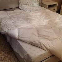 Letto matrimoniale con box contenitore