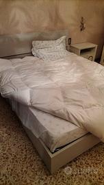 Letto matrimoniale con box contenitore