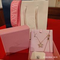 Swarovski collana con ciondolo stella originale 