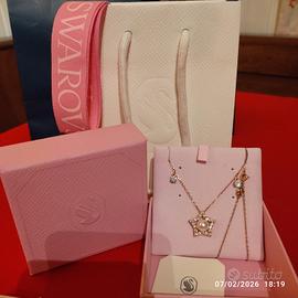 Swarovski collana con ciondolo stella originale 