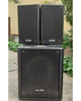 impianto audio 1000 Watt