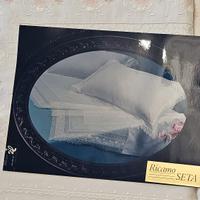 Lenzuola matrimoniale SETA completo letto federe