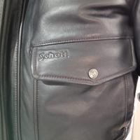 giubbotto di pelle da uomo schott tg L