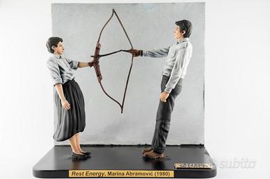 Marina Abramović “Rest Energy” – Scultura 3D in re