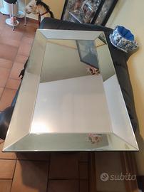 specchio DI Lusso elegante cornice in cristallo