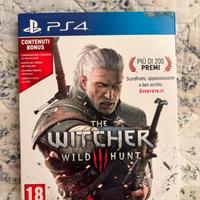 Gioco The witcher wild hunt per Ps4 usato