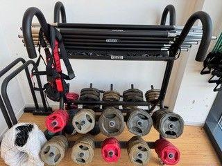 Kit Super Pump Barbell + Rack + Pesi (NUOVO)