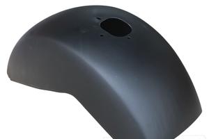 Parafango In Metallo Nero Vespa 125 T5