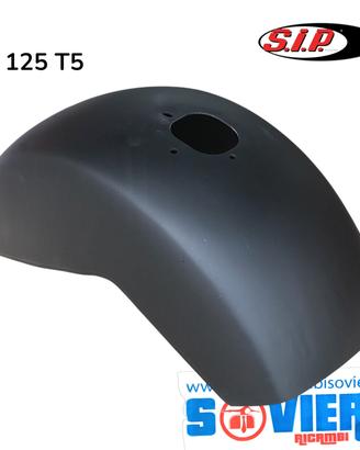 Parafango In Metallo Nero Vespa 125 T5