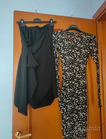 Abito tubino nero Denny Rose