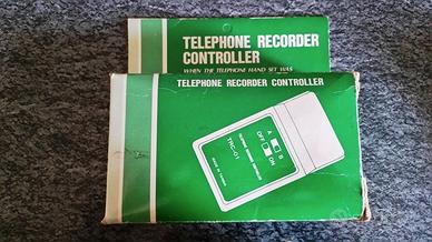 Telephone recorder controller nuovo