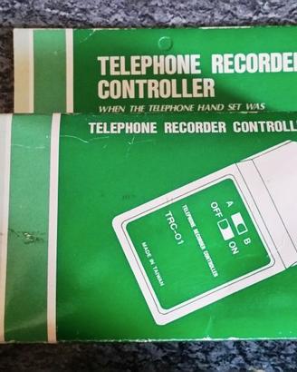 Telephone recorder controller nuovo