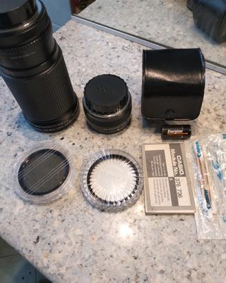 obiettivi x macchina fotografica 