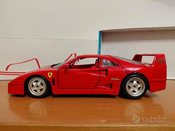 Burago 1:18 Ferrari F40 no Politoys Maisto Dinky 