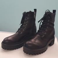 Stivali Anfibi Hogan H700 Donna – colore nero