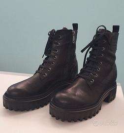 Stivali Anfibi Hogan H700 Donna – colore nero