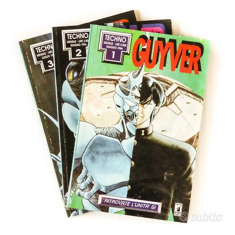 Guyver n.1/3 - Edizioni Star Comics, 1994