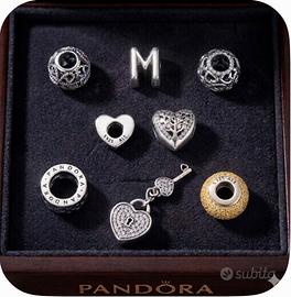 Lotto 8 Charms PANDORA Originali