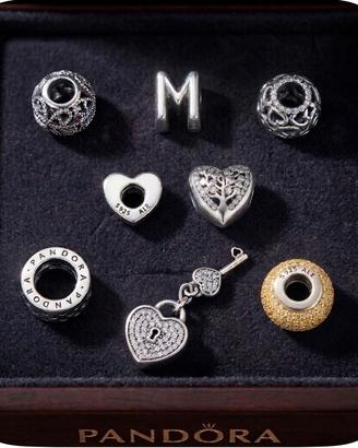 Lotto 8 Charms PANDORA Originali