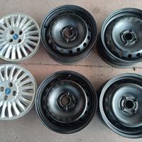 Cerchi Ferro Fiat Grande Punto 6 X 15 ET 43 4 X100