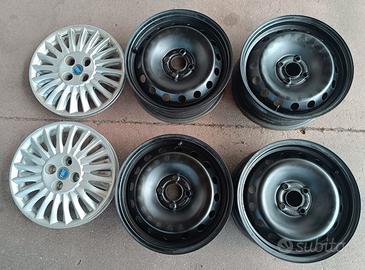 Cerchi Ferro Fiat Grande Punto 6 X 15 ET 43 4 X100