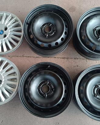 Cerchi Ferro Fiat Grande Punto 6 X 15 ET 43 4 X100