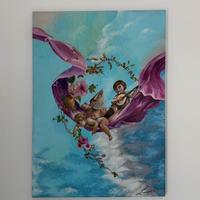 Melody in the sky, opera su tela 50x70
