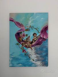 Melody in the sky, opera su tela 50x70