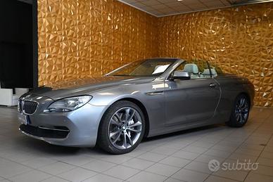 BMW 640 i CABRIO FUTURA AUTO NAVI 19"FULL PELLE