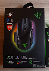 Razer Basilisk V3 Pro nero