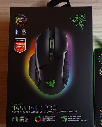 Razer Basilisk V3 Pro nero