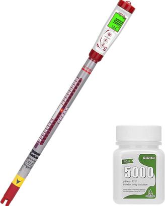 GIDIGI Tester Digitale Salinità Piscina 0–5000 PPM