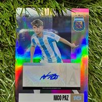 Nico paz in maglia argentina,autografato 75/99