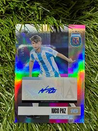 Nico paz in maglia argentina,autografato 75/99