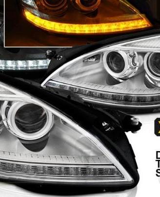 FARI ANTERIORI LED MERCEDES Classe S W221 XENON