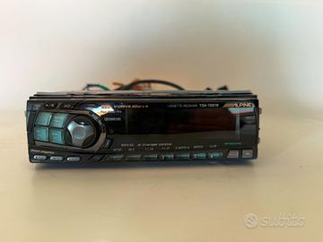 AUTORADIO CASSETTE ALPINE TDM-7587R CON TELECOMAND
