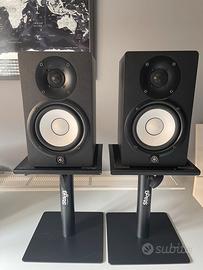 YAMAHA HS5 + SUPPORTI + CAVI
