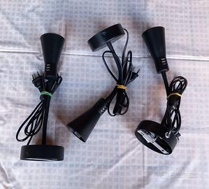 3 Applique da muro stelo snodabile