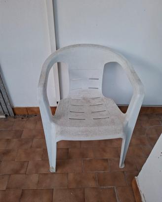 Sedie bianche