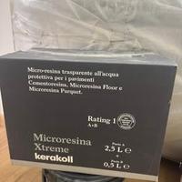 Microresina Xtreme trasparente bicomponente KK